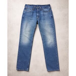 Levi’s 514 Straight Leg Jeans Mens 30x30 Medium Wash Classic Denim Staple